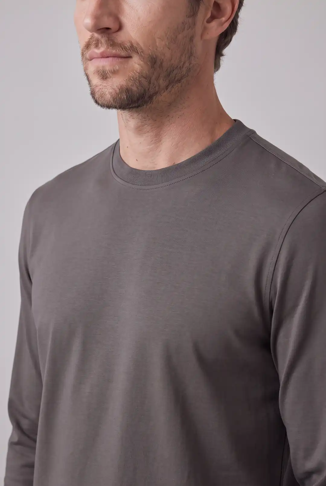 Basic Uzun Kollu T-Shirt ürün görseli (4/7)
