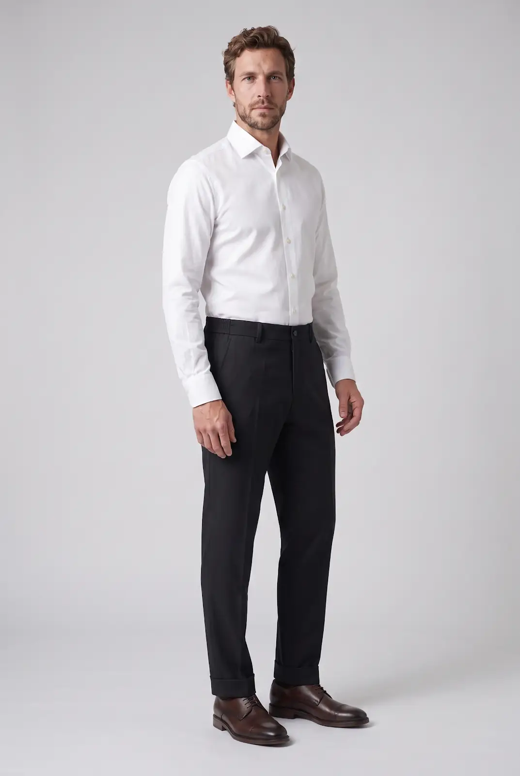Lastik Bel Detaylı Modern Pantolon ürün görseli (3/6)