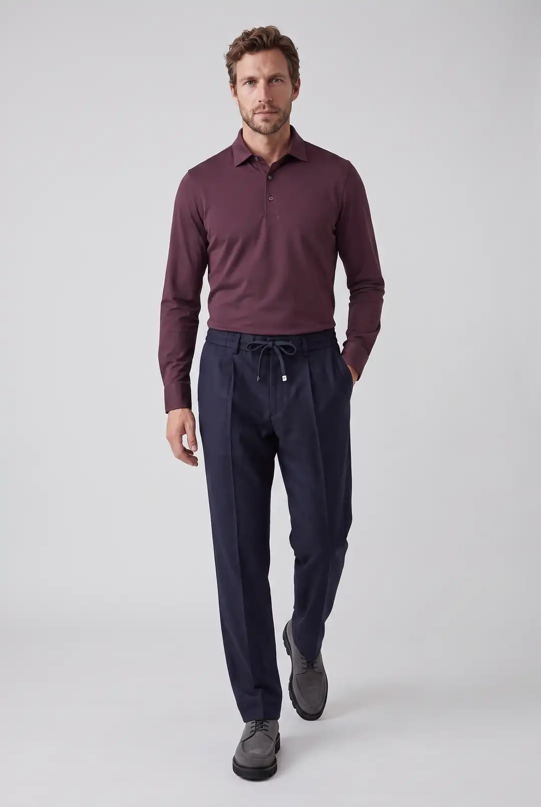 Modern Bağcıklı Pantolon ürün görseli (5/9)