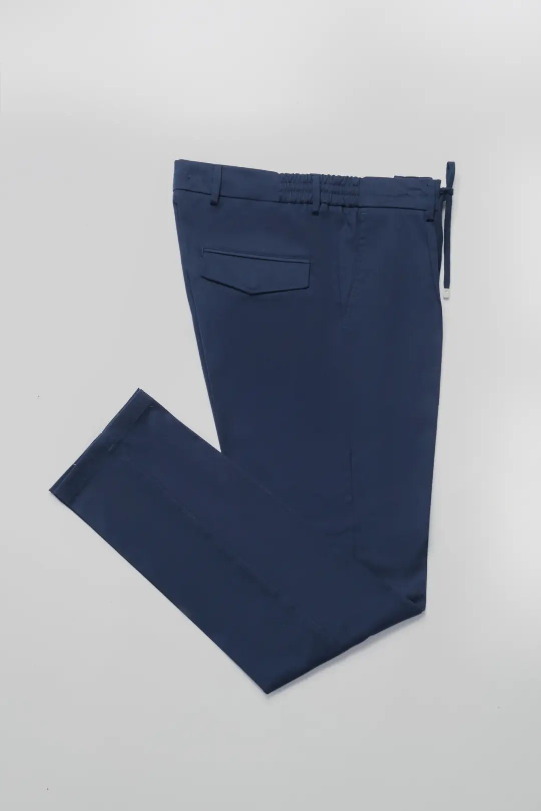 Bağcıklı Pile Detaylı Pamuk Stretch Pantolon ürün görseli (7/7)