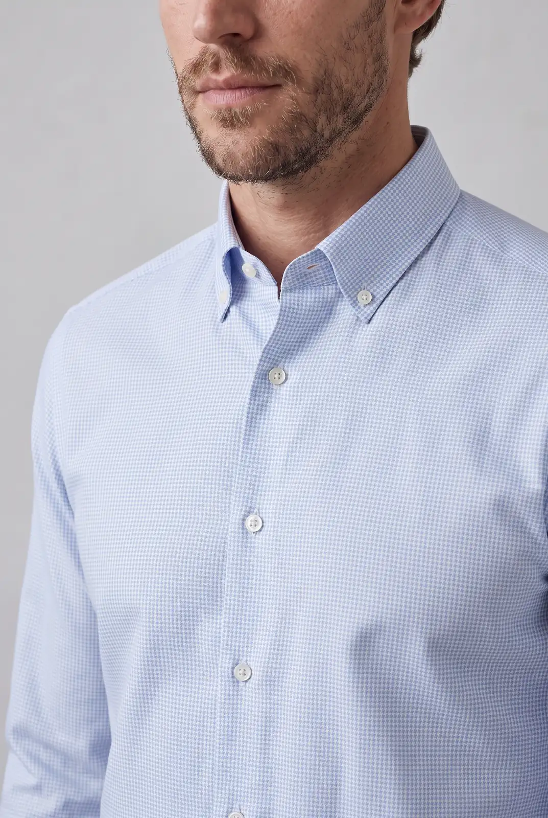 Modern Fit Düğmeli Yaka Gömlek ürün görseli (5/7)