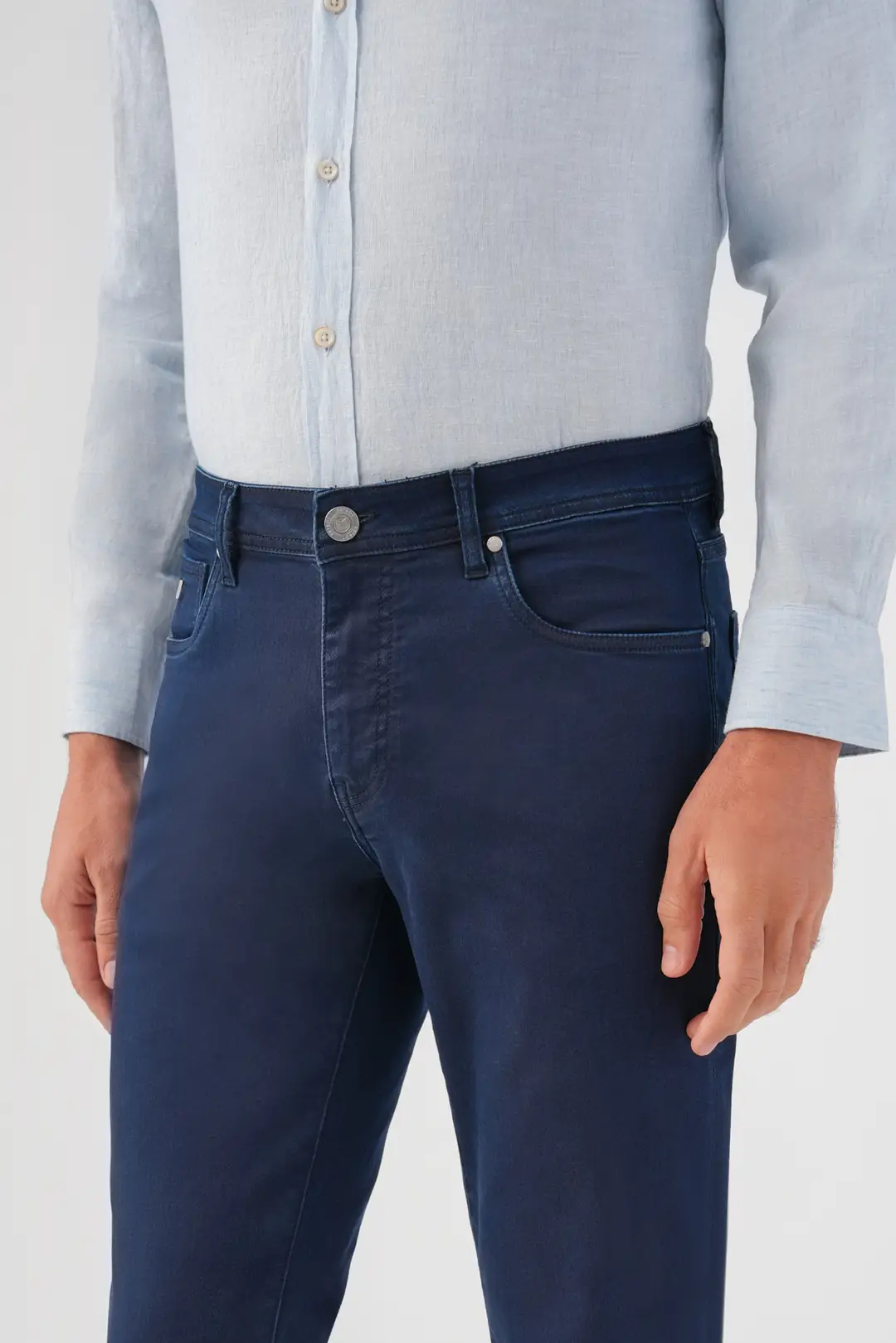 Beş Cepli Denim Pantolon ürün görseli (4/7)