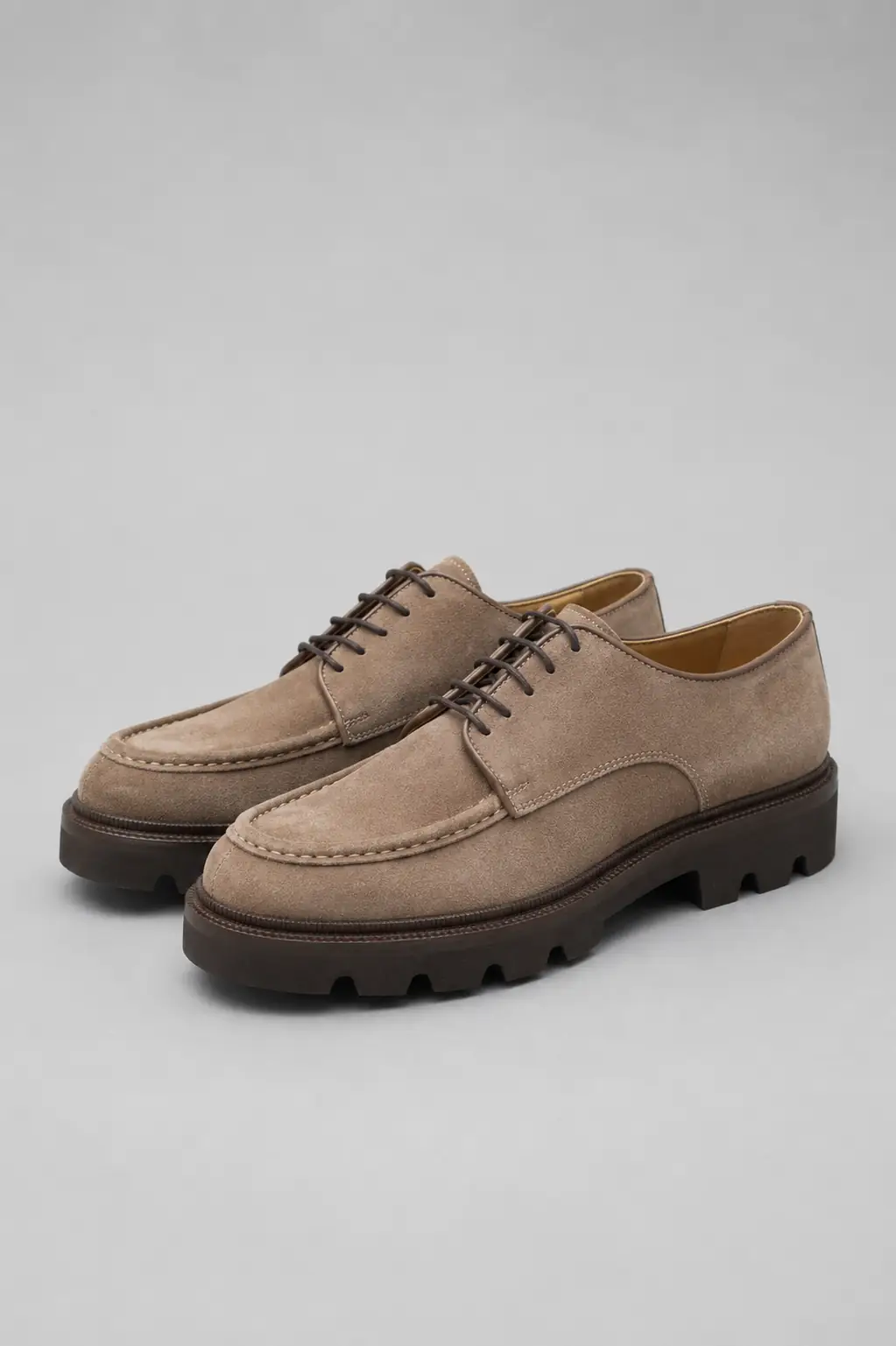  Kalın Tabanlı Bağcıklı Sneaker