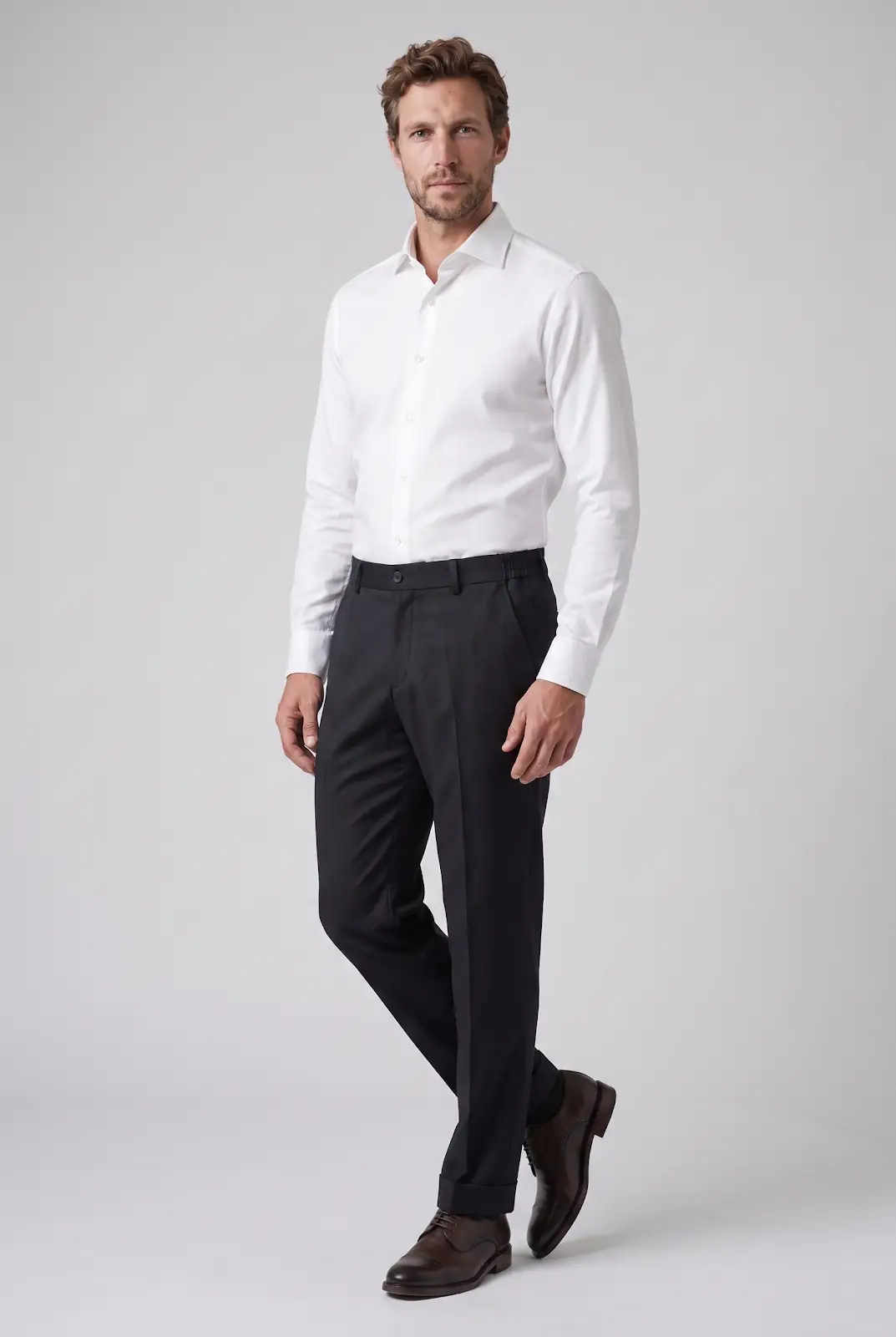 Lastik Bel Detaylı Modern Pantolon ürün görseli (5/6)