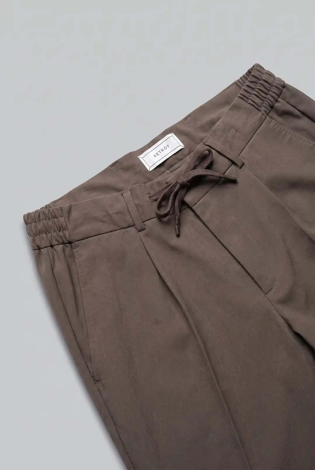 Lastikli Bağcıklı Modern Pantolon ürün görseli (6/6)