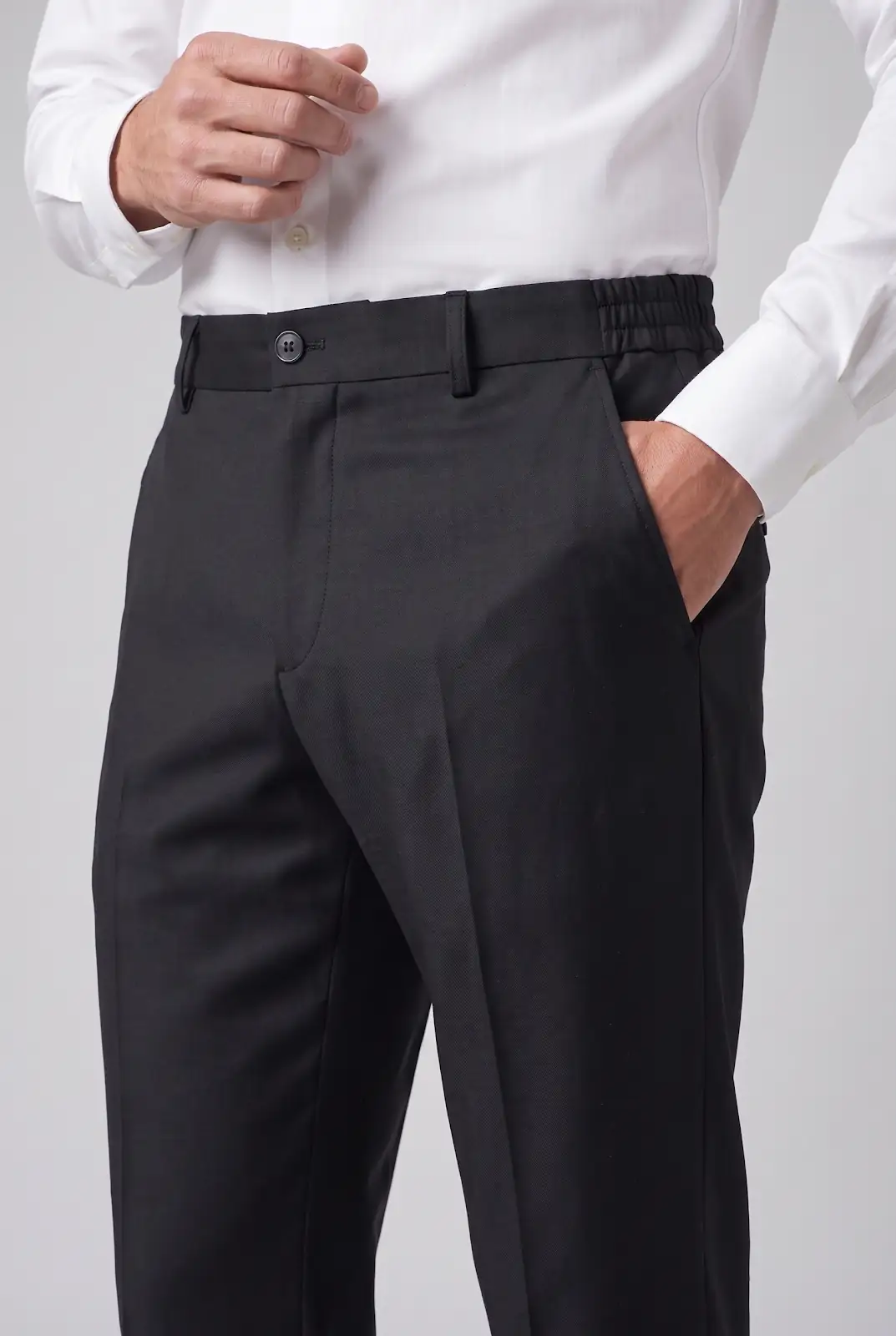 Lastik Bel Detaylı Modern Pantolon ürün görseli (4/6)