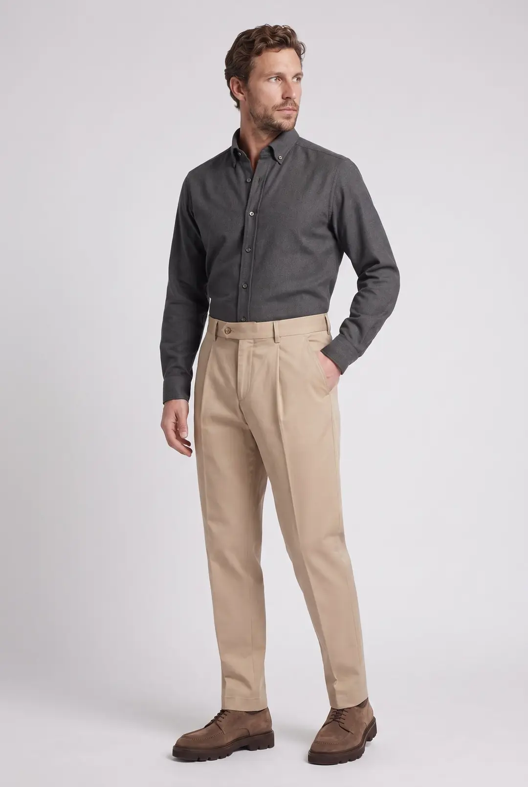 Modern Düz Kesim Pantolon ürün görseli (3/10)